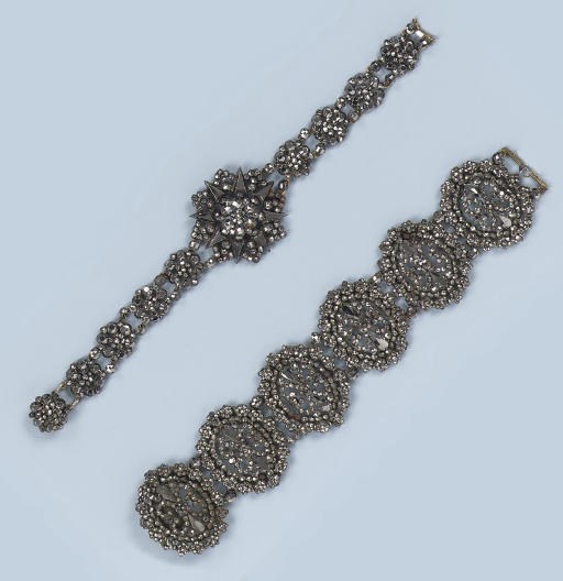 TWO CUT STEEL BRACELETS