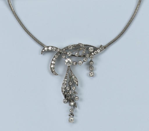 A DIAMOND NECKLACE