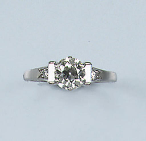 A DIAMOND RING