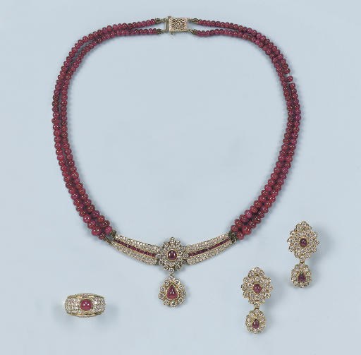 A RUBY AND DIAMOND SUITE