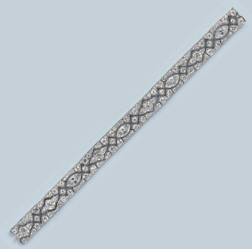 A BELLE EPOQUE DIAMOND BRACELET