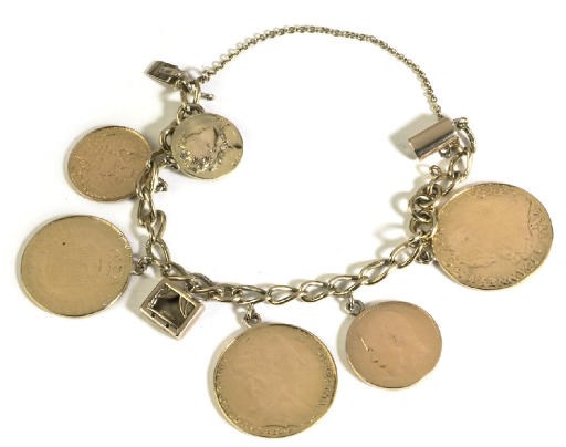 A COIN BRACELET