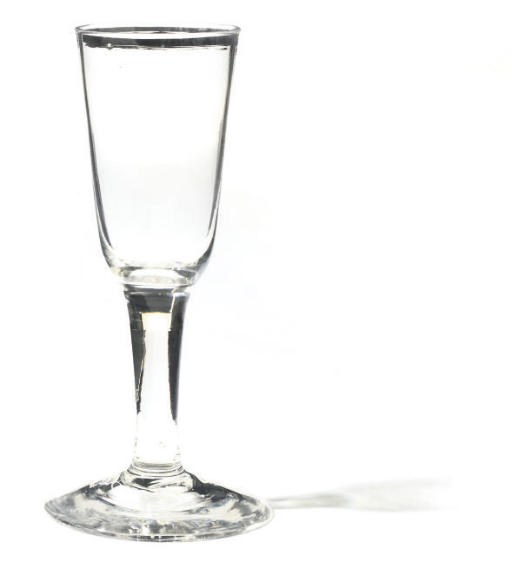 AN ALE GLASS