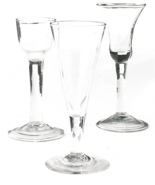 THREE WINE GLASSES