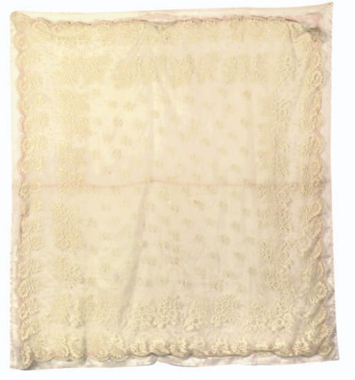 A WEDDING VEIL, CIRCA 1820