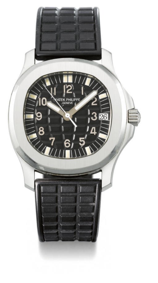 Patek Philippe. A stainless steel cushion-shaped self-winding water-resistant wristwatch with sweep centre seconds, date and bracelet