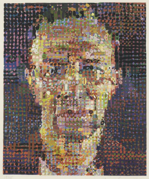 CHUCK CLOSE (B. 1940)