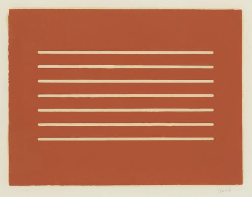 DONALD JUDD (1928-1994)