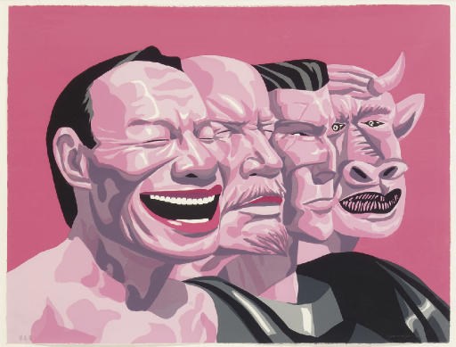 YUE MINJUN (B. 1962)
