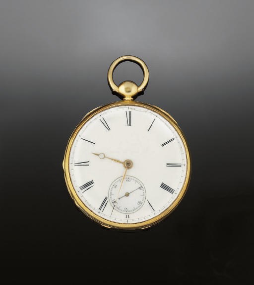 A GROUP OF 19TH CENTURY GOLD POCKET WATCHES, GUARD CHAINS AND SEALS