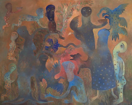 Manuel Mendive (Cuban B. 1944)