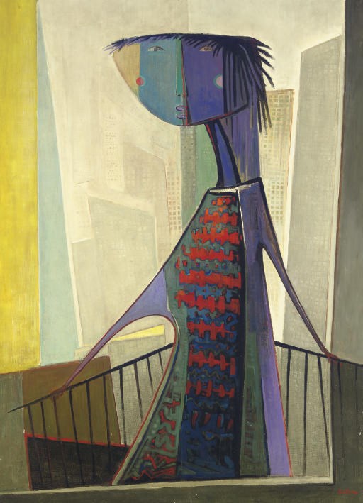 Angel Botello (Puerto Rican 1913-1986)