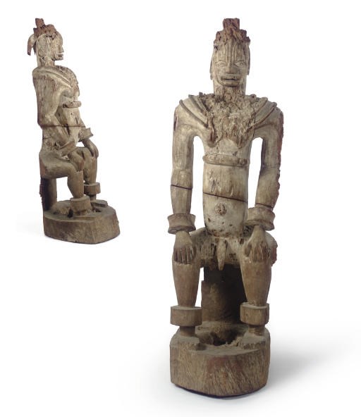 A MAGNIFICENT URHOBO MALE FIGURE