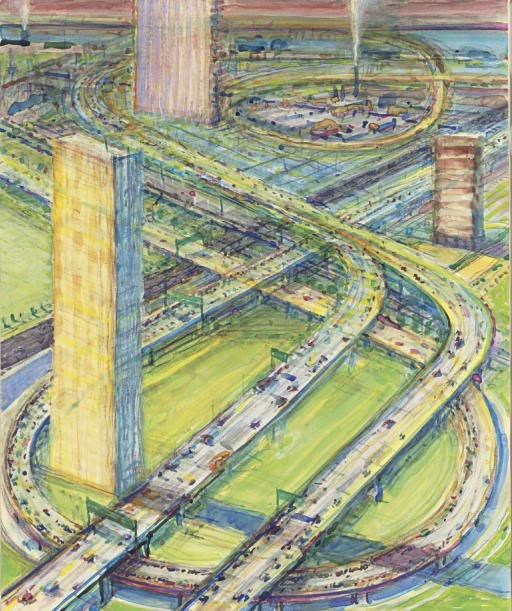 Wayne Thiebaud (b. 1920)