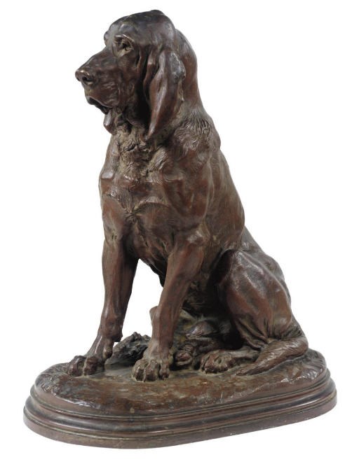 CAST BY PEYROL FROM THE MODEL BY JULES-BERTRAND GELIBERT (FRENCH, 1834-1916)