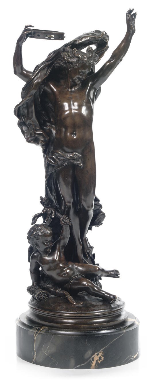 CAST FROM THE MODEL BY JEAN-BAPTISTE CARPEAUX (FRENCH, 1827-1875)