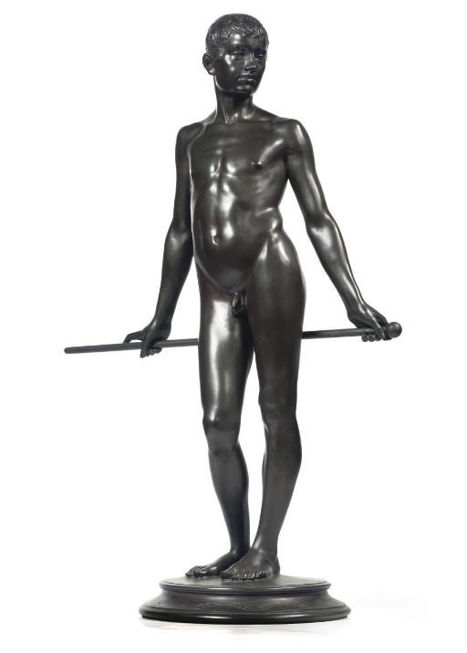 CAST FROM A MODEL BY RICHARD DANIEL FABRICIUS (GERMAN, 1863-?)