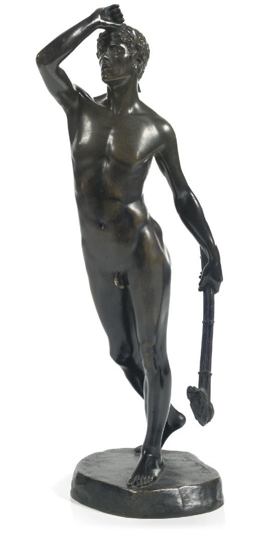 CAST FROM A MODEL BY EDWARD ONSLOW FORD (ENGLISH, 1852-1901)