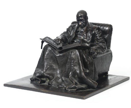 CAST BY G. NISINI FROM A MODEL BY ANTON VAN WOUW (SOUTH AFRICAN, 1862-1945)