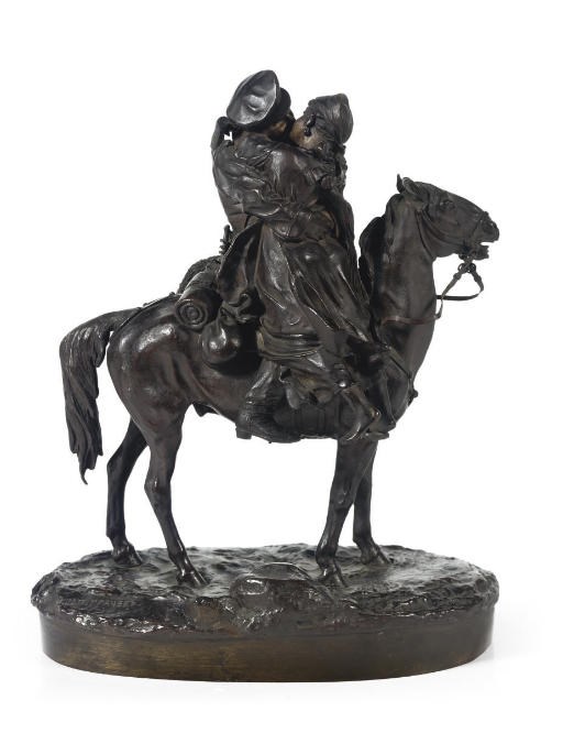CAST BY WOERFFEL FROM THE MODEL BY VASSILI YACOVLEVICH GRACHEV (RUSSIAN, 1831-1905)