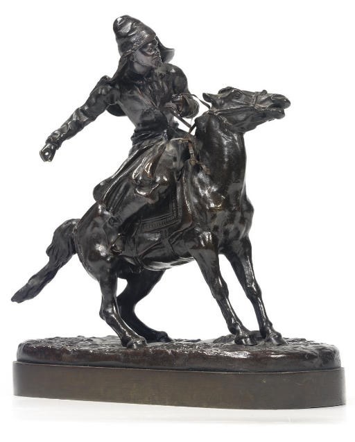 CAST FROM THE MODEL BY EVGENY ALEXANDROVICH LANCERAY (RUSSIAN, 1748-1886)