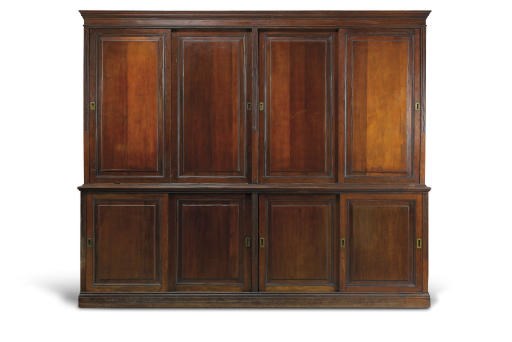 A VICTORIAN MAHOGANY BOOKCASE