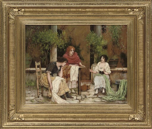 Oliver Rhys (British, fl.1876-1893)