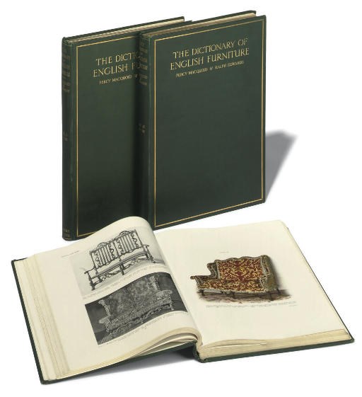 MACQUOID, P. AND EDWARDS, R. The Dictionary of English Furniture from the Middle Ages to the Late Georgian Period