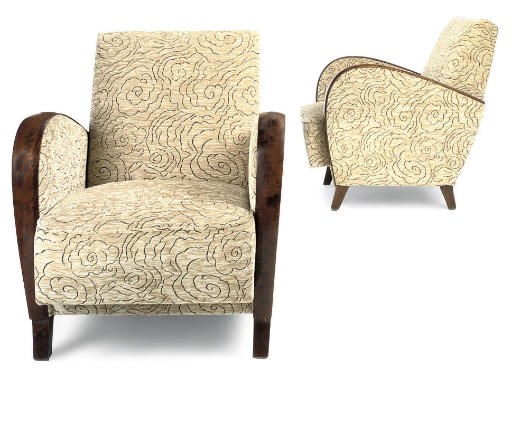 A PAIR OF SWEDISH ARMCHAIRS