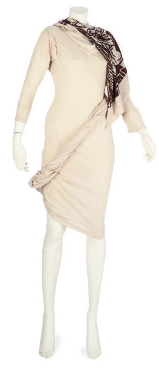 VIVIENNE WESTWOOD, A TOGA DRESS, CIRCA 1982