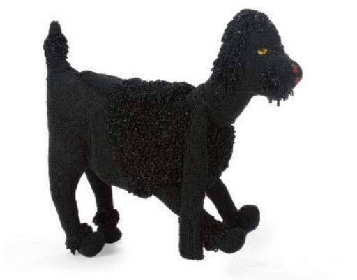 A POODLE BAG, 1950S