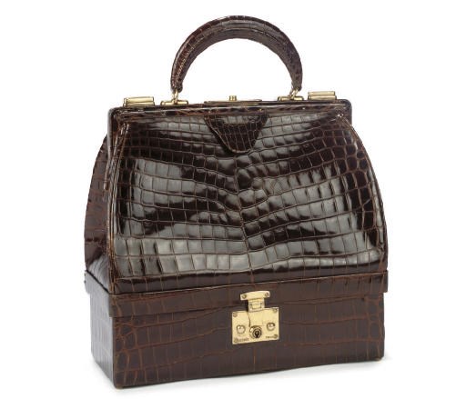 HERMÈS, A CROCODILE SAC MALETTE