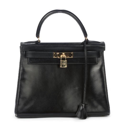 HERMÈS, A BLACK KELLY BAG