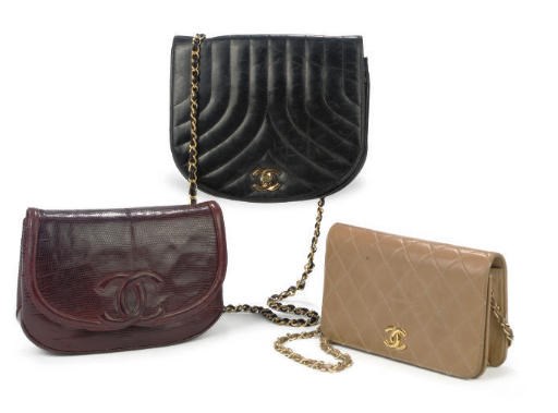 CHANEL, THREE HANDBAGS