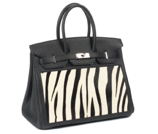 HERMÈS, A ZEBRA PRINT BIRKIN