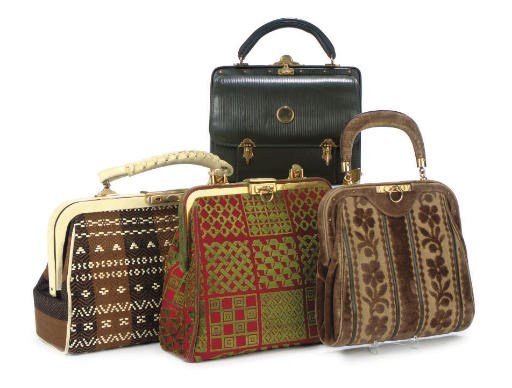 ROBERTA DI CAMERINO, A GROUP OF HANDBAGS