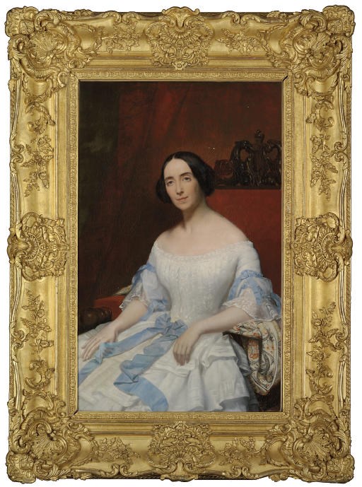 Attributed to Hippolyte Jean Flandrin (French, 1809-1864)
