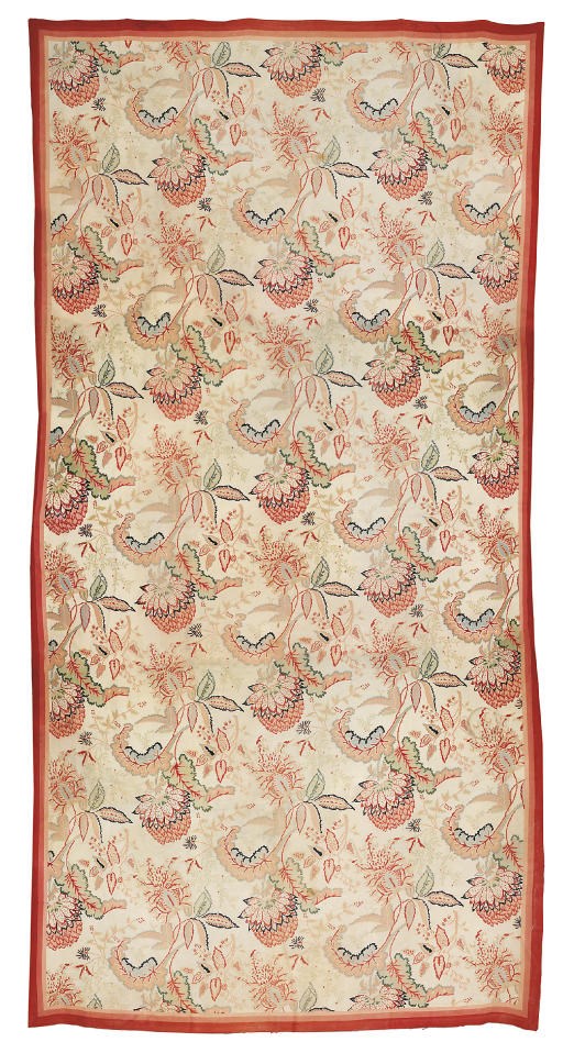 A LARGE PORTUGUESE NEEDLEPOINT CARPET