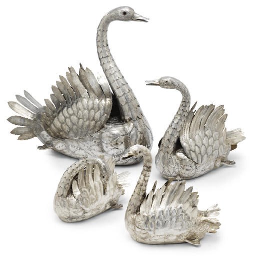 A SET OF FOUR PORTUGUESE JARDINIÈRES