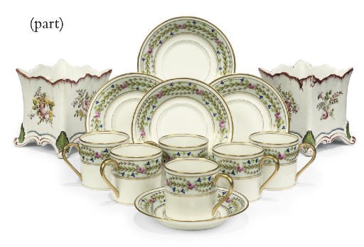 A LIMOGES BREAKFAST SET FOR ONE