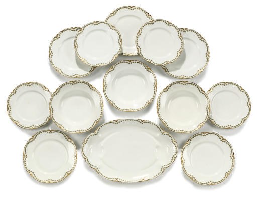 A LIMOGES (HAVILAND) PART DINNER-SERVICE