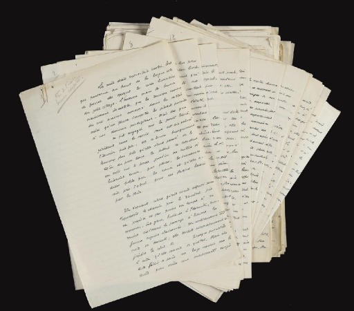BERNANOS, Georges (1888-1948). Un Crime. -- Un Mauvais rêve. Manuscrits autographes, non signés. Sans date (entre 1931-1935).