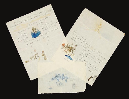SAINT-EXUPÉRY, Antoine de (1900-1944). Lettre autographe signée à Henry Guillaumet. S.d.