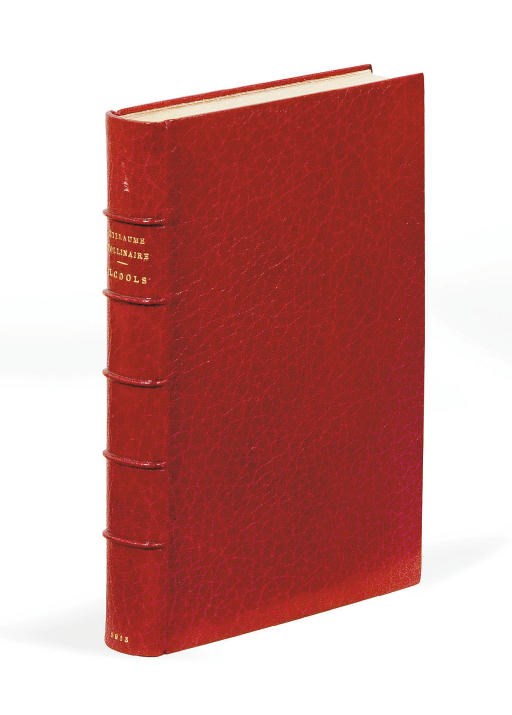 APOLLINAIRE, Guillaume (1880-1918). Alcools. Poèmes (1898-1913). Paris: Mercure de France, 1913.