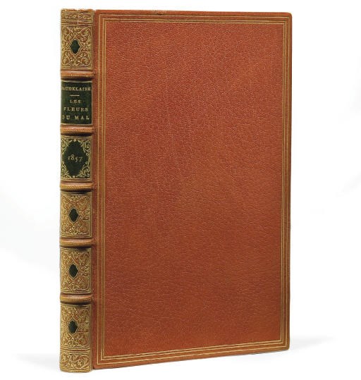 BAUDELAIRE, Charles (1821-1867). Les Fleurs du mal. Paris: Poulet-Malassis et de Broise, 1857.