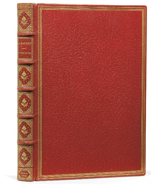 DAUDET, Alphonse (1840-1897). L'Immortel. Moeurs parisiennes. Paris: Alphonse Lemerre, 1888.