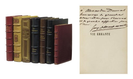 MAUPASSANT, Guy de (1850-1893). La Vie errante. Paris: Ollendorff, 1890.