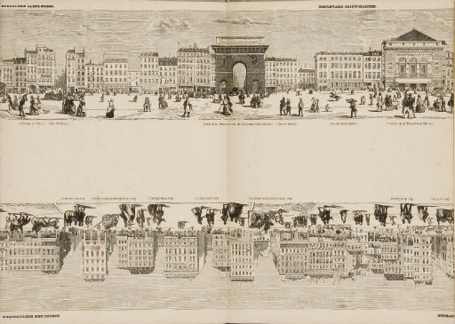 [PARIS] -- [Les Boulevards de Paris]. Paris: L'Illustration, [1846?].