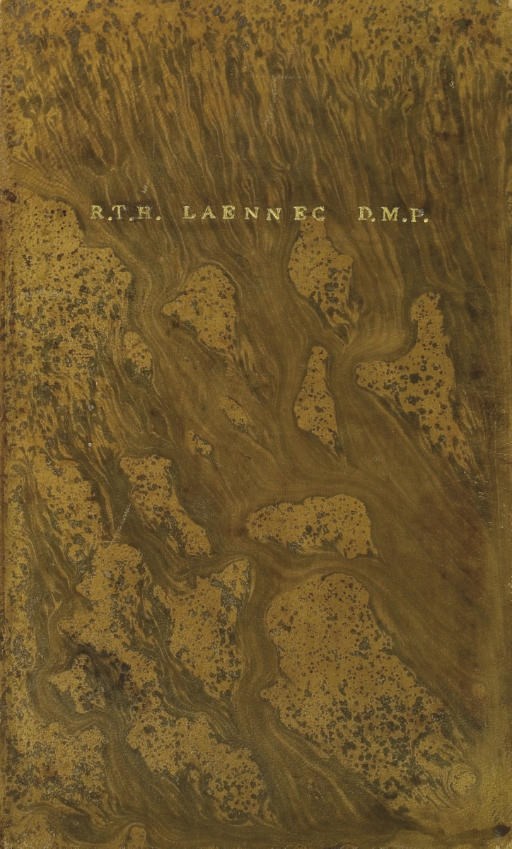 AUENBRUGGER, Léopold (1722-1809). Nouvelle méthode pour reconnaitre les maladies internes de la poitrine par la percussion de cette cavité. Ouvrage traduit du latin et commenté par J.N. Corvisart. Paris: Imprimerie de Migneret, 1808.