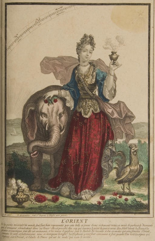 BONNART. Recueil factice de 86 gravures (83 de Bonnart, 3 de Trouvain) de la seconde moitié du XVIIe siècle contenant plusieurs suites (les sens, les mois, les muses, les éléments, etc.). Paris: N. Bonnart, s.d.